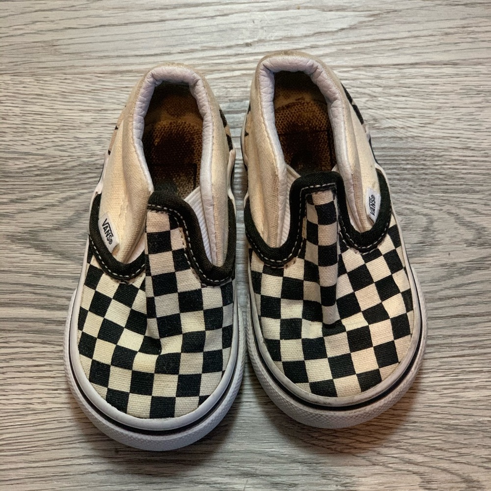Checkered vans